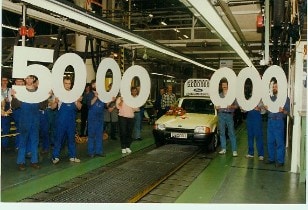 1990: 5.000.000 Pkw